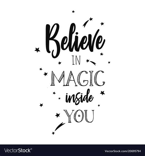 Believe in Magic: from inspirational to dark .